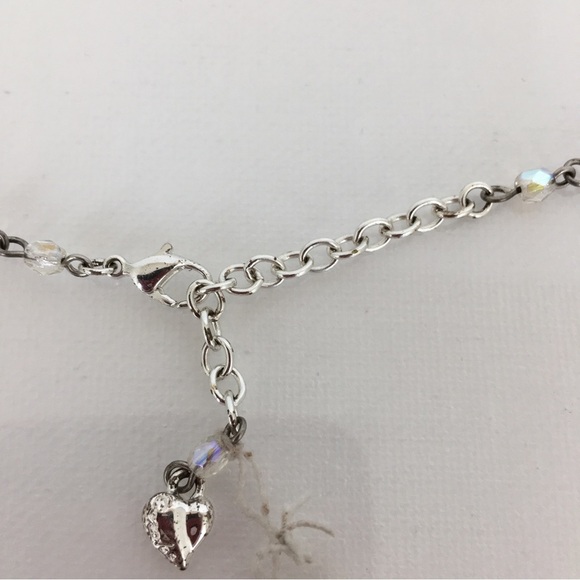 Carolee Teardrop Pendant Necklace NEW NWT  AB Beads Old Estate Jewelry - Picture 7 of 10